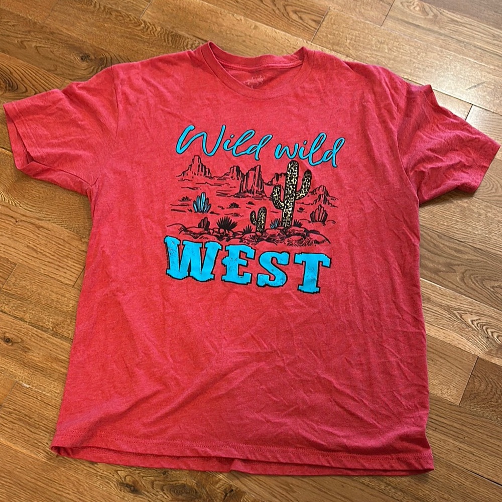 Wild Wild West Red T-Shirt